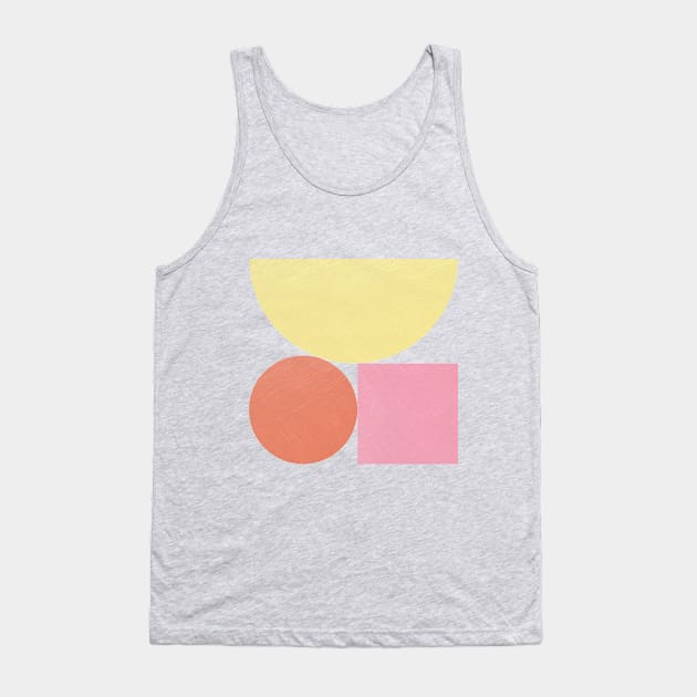 Geometric Shapes Tank Top by The Printable Studio